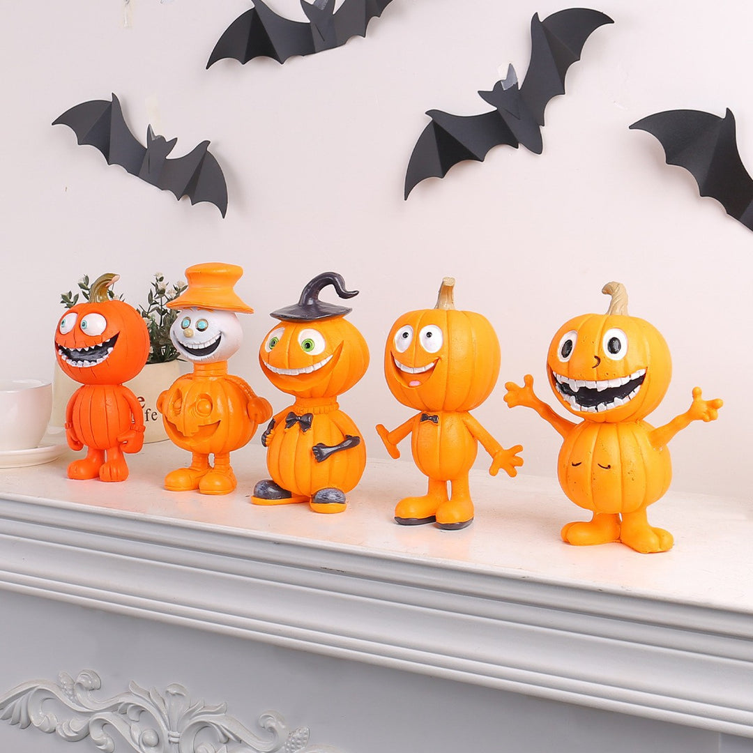 Funny Halloween Pumpkin Figure Bowlift