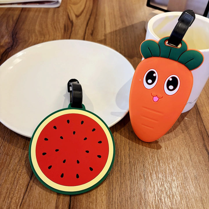 Cute Carrot Shaped Luggage Tag Bowlift