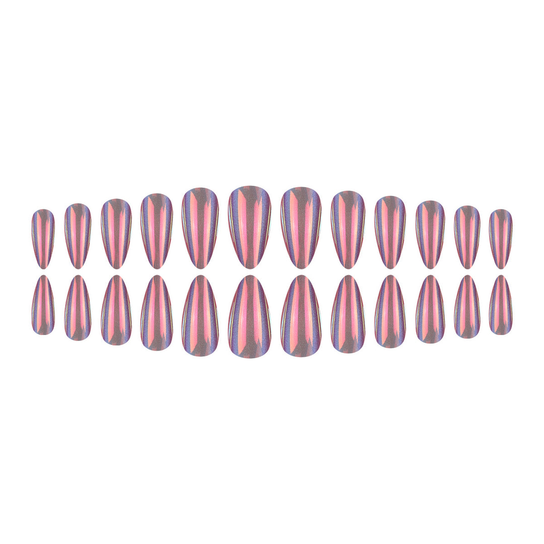 Artistic Ombre Stiletto Nail Design Bowlift