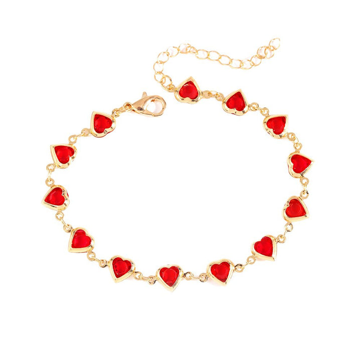 Heart Charm Bracelet Bowlift