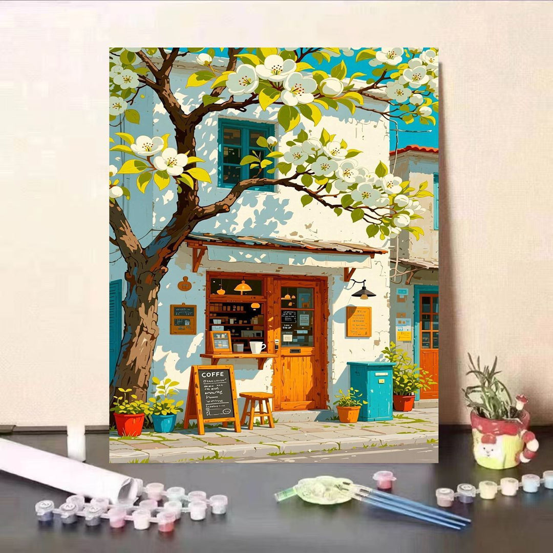 Artistic Canvas Painting Bowlift