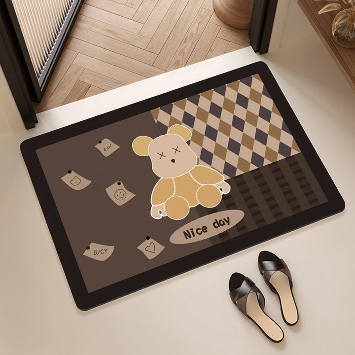Artistic Cartoon Entrance Mat Bowlift