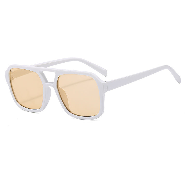 Wide Square Frame Sunglasses Bowlift