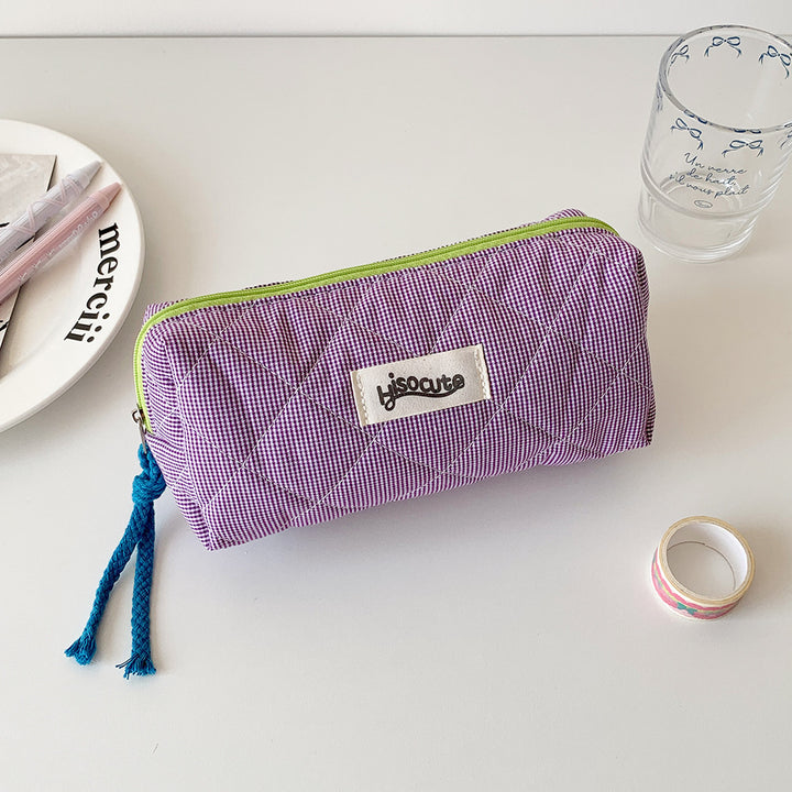 Quilted Pencil Case