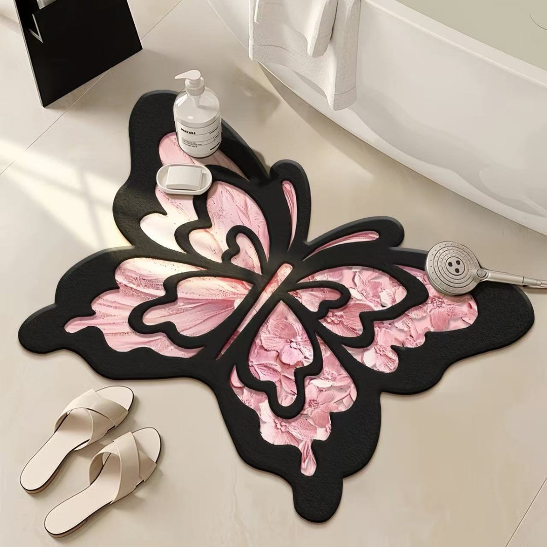Decorative Floral Area Mat