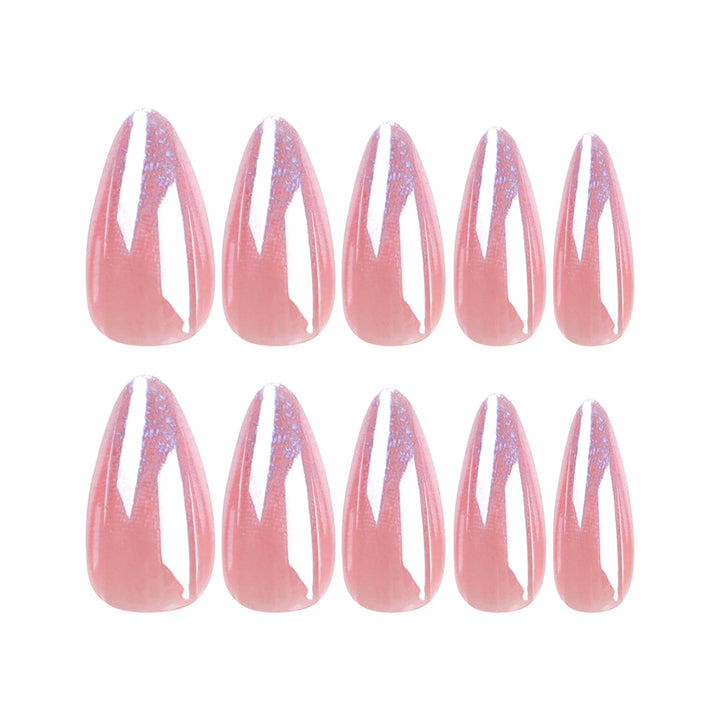 Artistic stiletto nails with glitter gradient and elegant design Bowlift