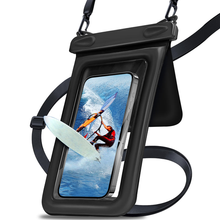 Waterproof Smartphone Case with Removable Shoulder Strap Bowlift