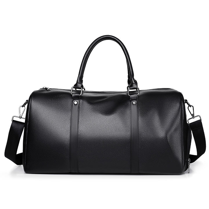 Premium Leather Travel Duffle Bowlift