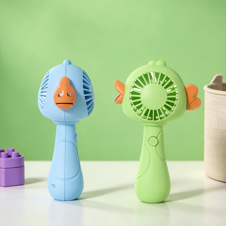 Ladies Hand Fan in Original Animal Design Bowlift
