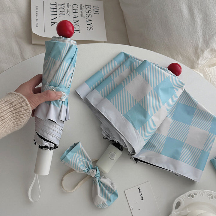 Women’s Foldable Umbrella with Special Design Bowlift