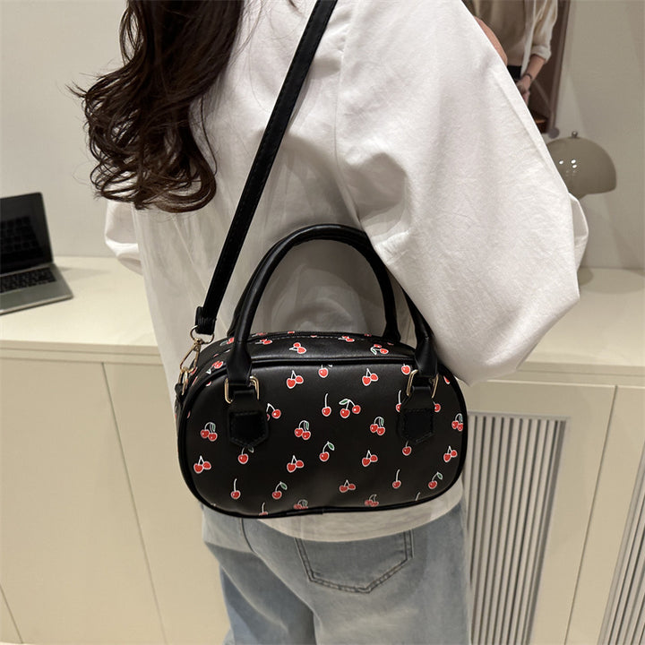 Playful Cherry Print Mini Handbag Bowlift
