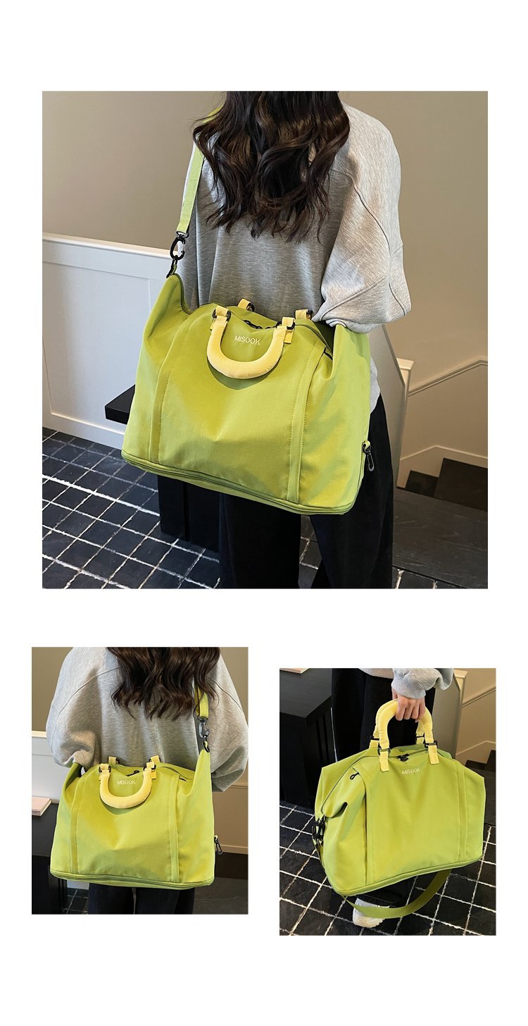 Stylish Multi-Pocket Travel Handbag