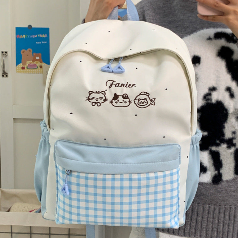 Playful Animal-Themed Backpack Bowlift