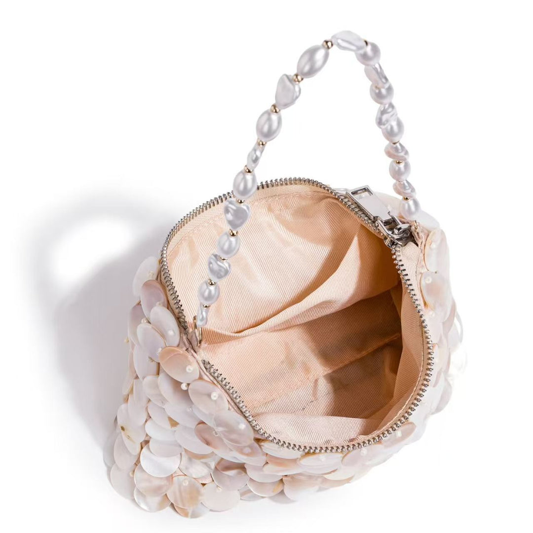 Shell Beaded Handbag Bowlift