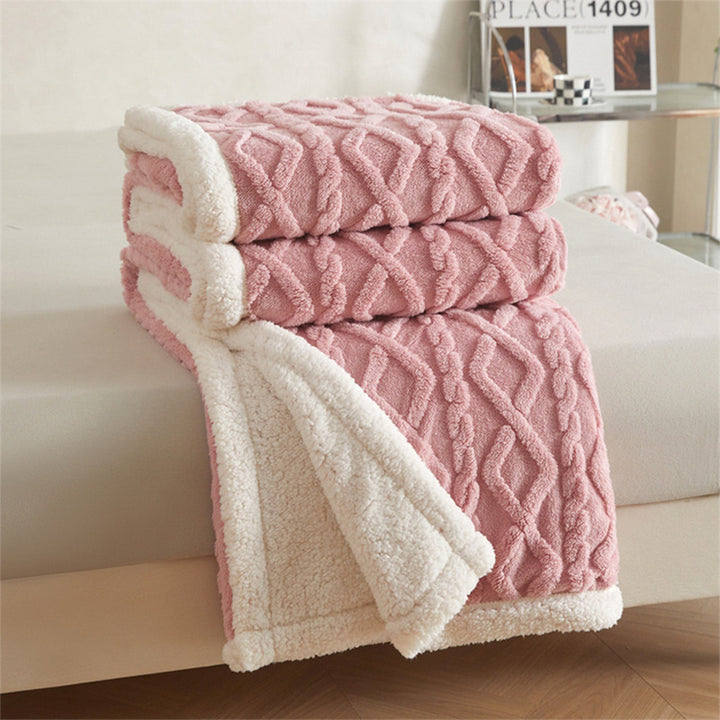 Women High-quality and creative throw blanket Bowlift