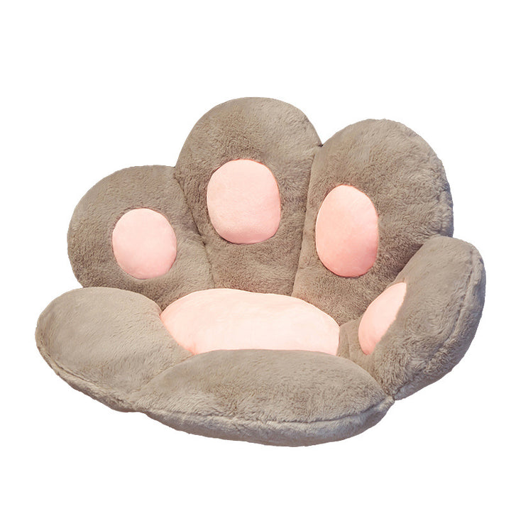 Plush seat cushion in paw shape Bowlift