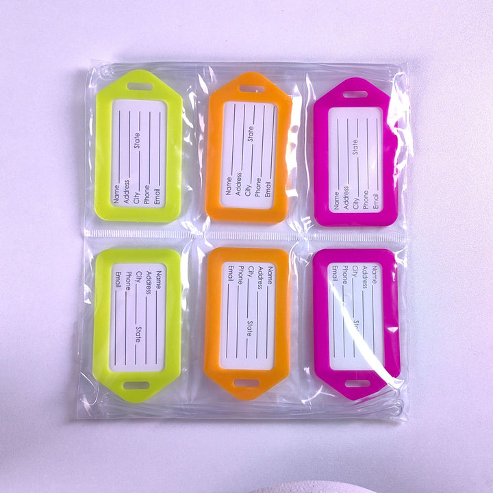 Durable Luggage Identification Tags Bowlift
