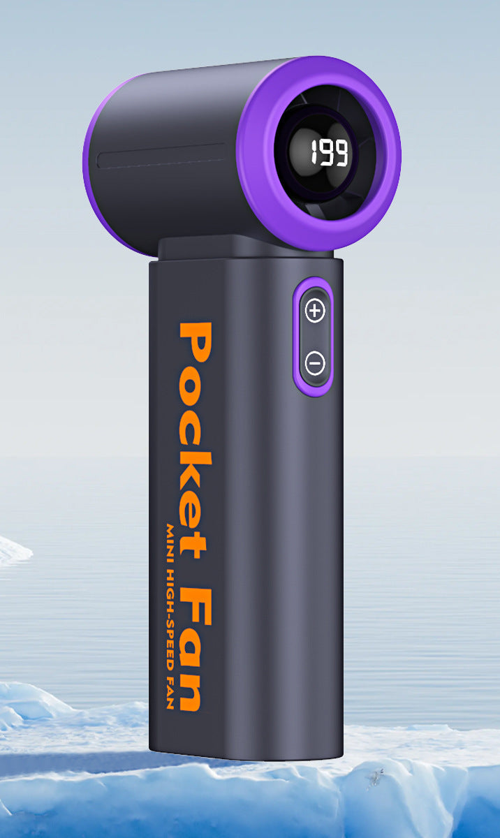 Unisex Portable Mini Pocket Fan Bowlift