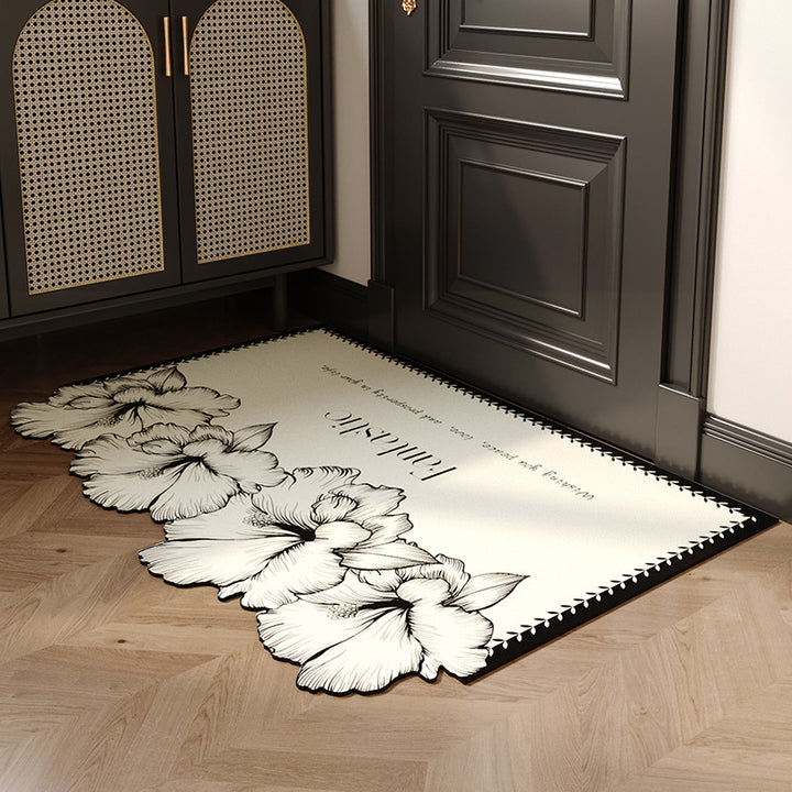 Piano Keyboard-Themed Entrance Mat