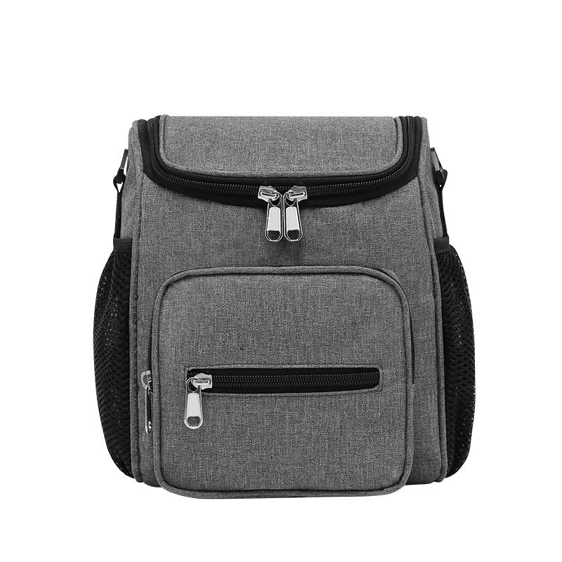 Ladies cooler bag with insulated interior and multiple storage compartments Bowlift
