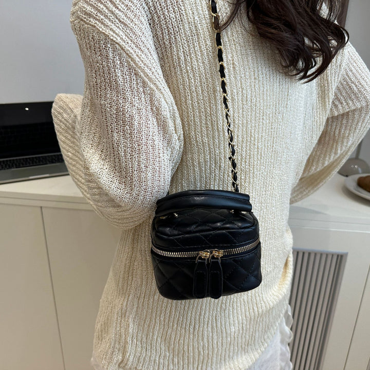 Quilted Mini Crossbody Bag Bowlift