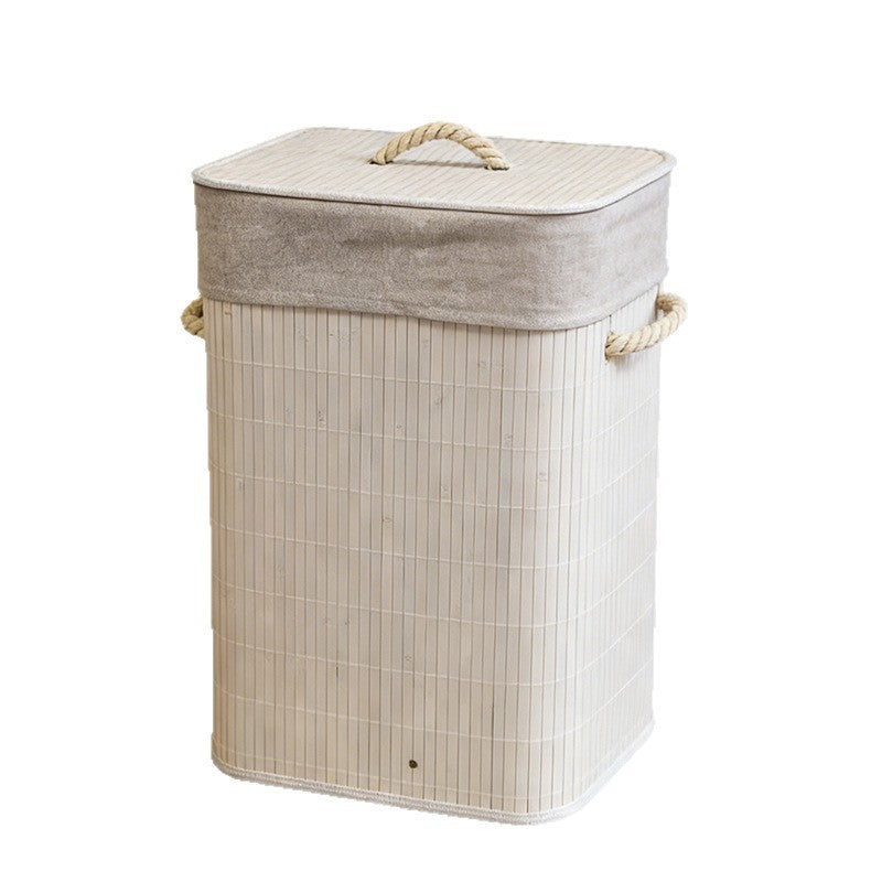 Laundry basket with lid and handle Bowlift