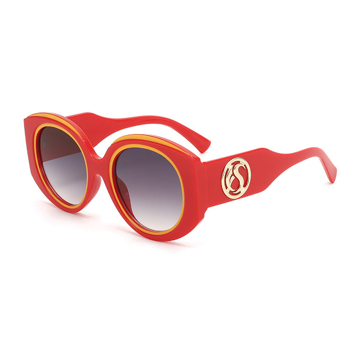 Women's modern sunglasses in striking oversized design Bowlift