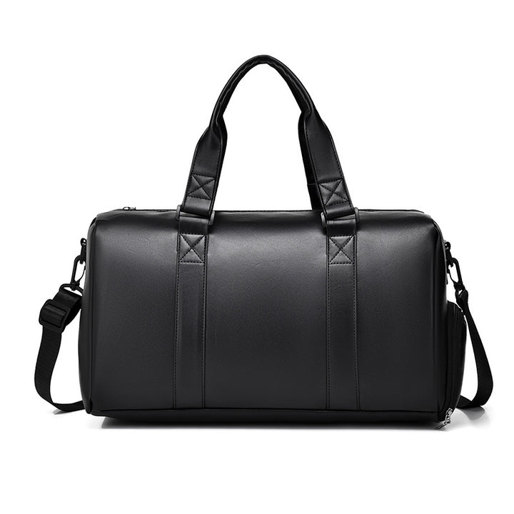 Durable Leather Travel Duffle Bowlift