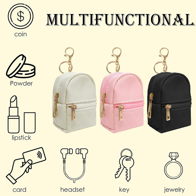 Mini Backpack Keychain Bowlift