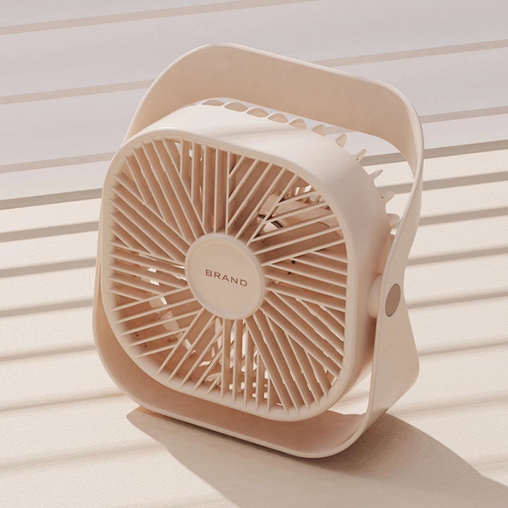 Unisex ceiling-mounted circular industrial fan with swivel carrying handle Bowlift