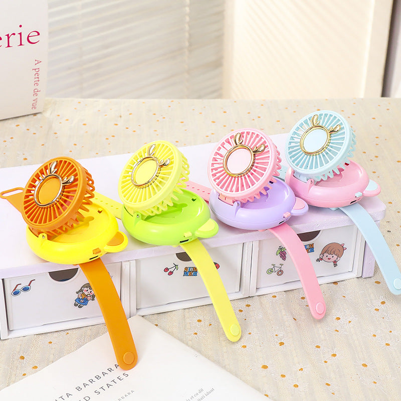 Women's portable USB fan Bowlift