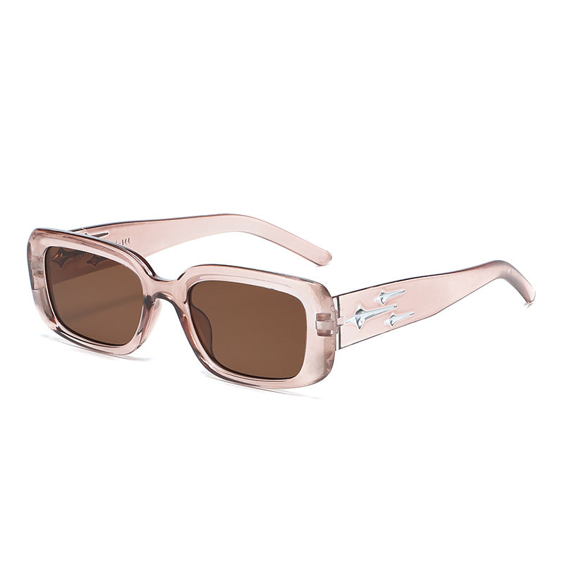 Women stylish sunglasses in trendy retro design Bowlift