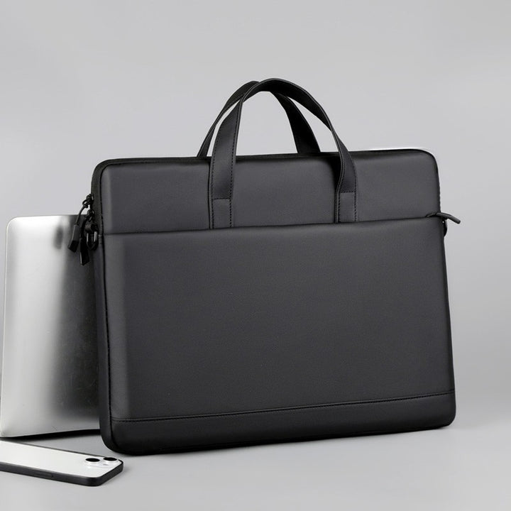 Professional Dual-Compartment Laptop Briefcase Bowlift