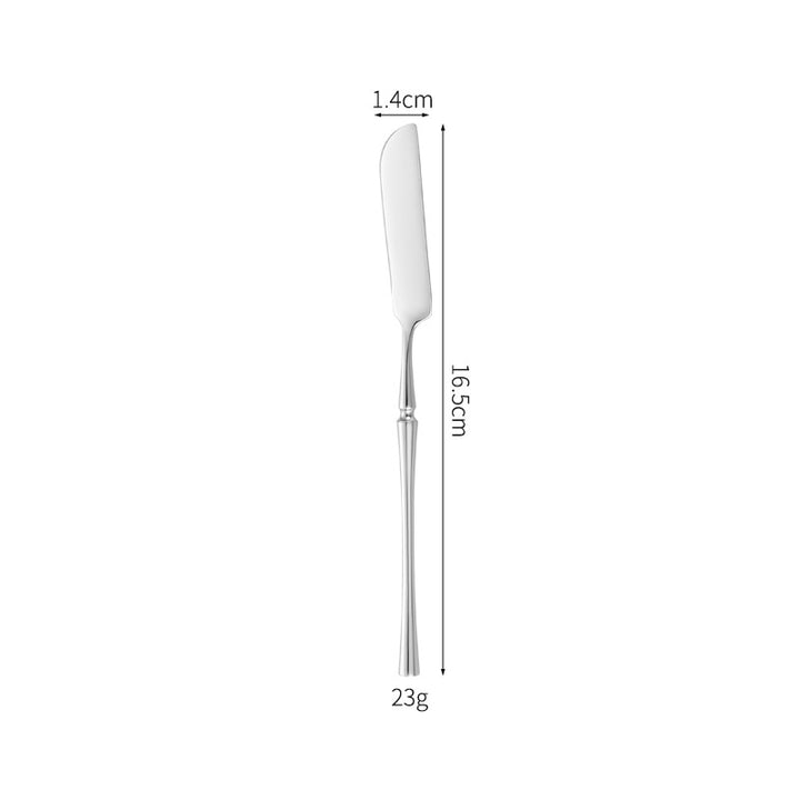 Luxurious and Elegant Dessert Knife with Precision Blade Bowlift
