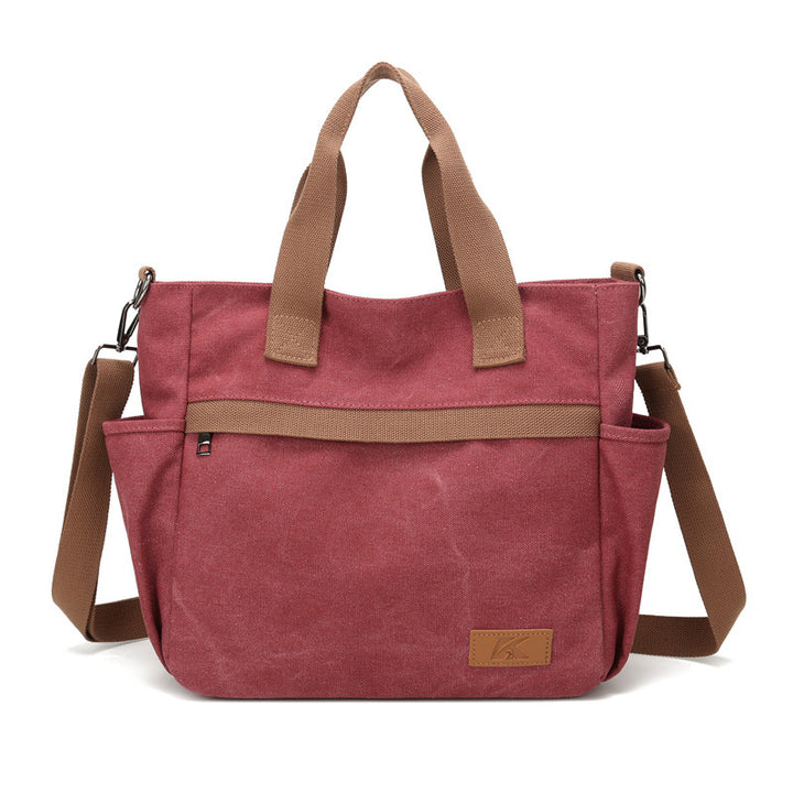 Versatile Everyday Shoulder Bag with Multiple Compartments Bowlift
