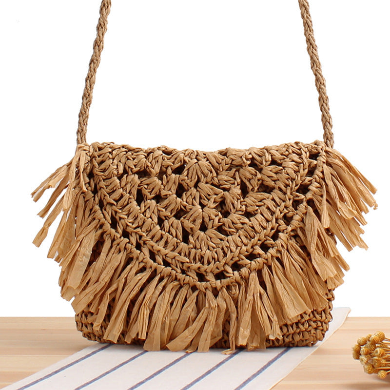 Elegant Macrame Handbag Bowlift