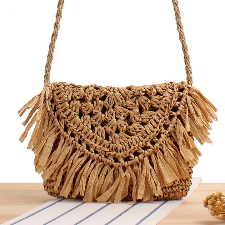 Elegant Macrame Handbag Bowlift