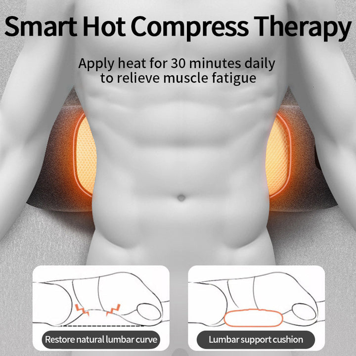 Ergonomic Massage Pillow With Integrated Usb Charging Function Bowlift