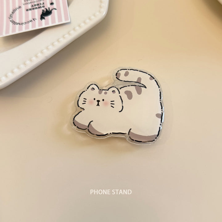 Playful Cat Smartphone Holder Bowlift