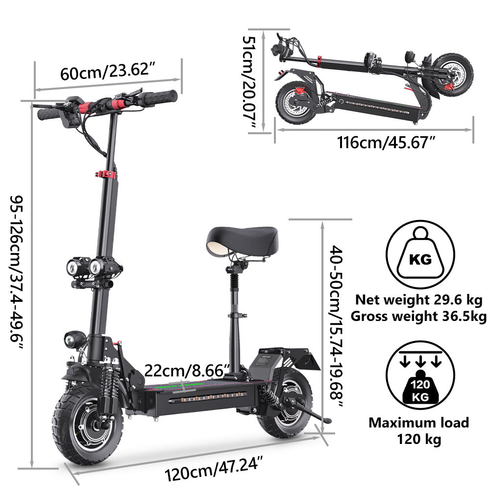 Electric Stand-Up Scooter Bowlift