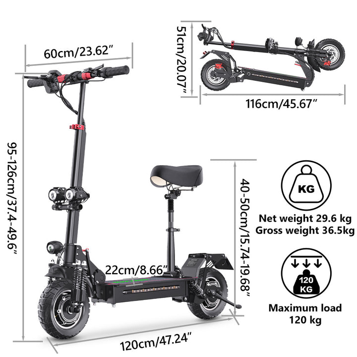 Electric Stand-Up Scooter Bowlift