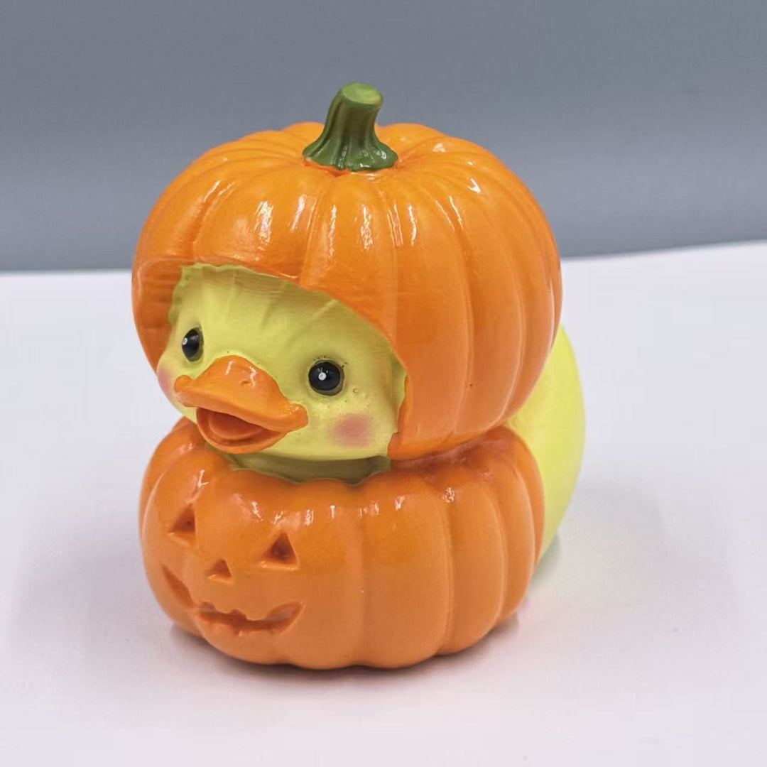 Funny rubber duck with berry pot cut Bowlift