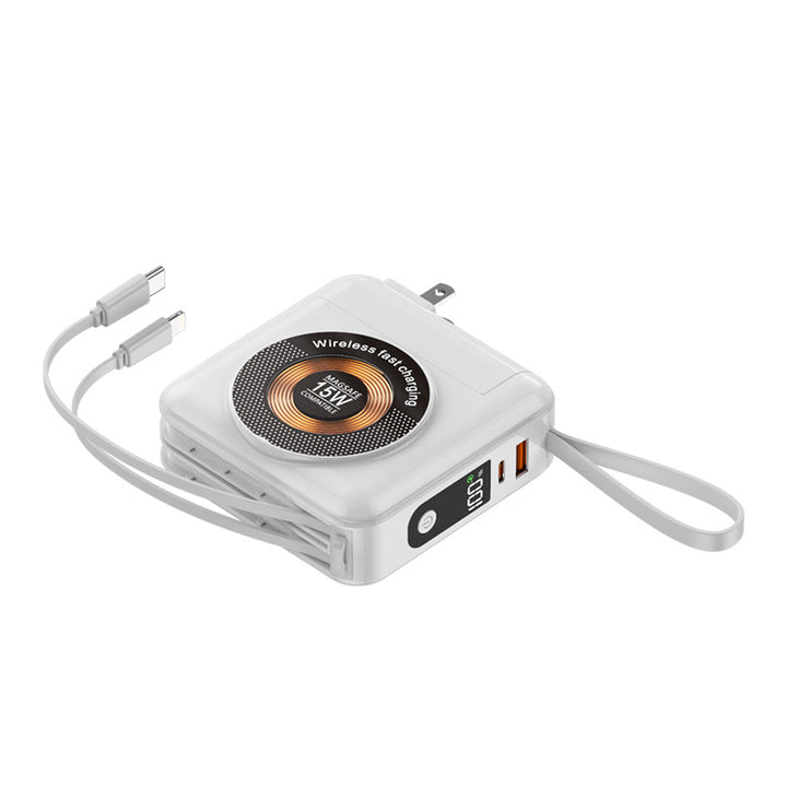 Portable Qi Charger with Fast Charging Function Bowlift