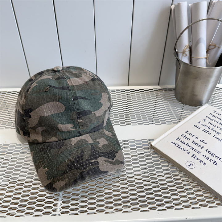 Men's Casual Camouflage Baseball Cap Bowlift