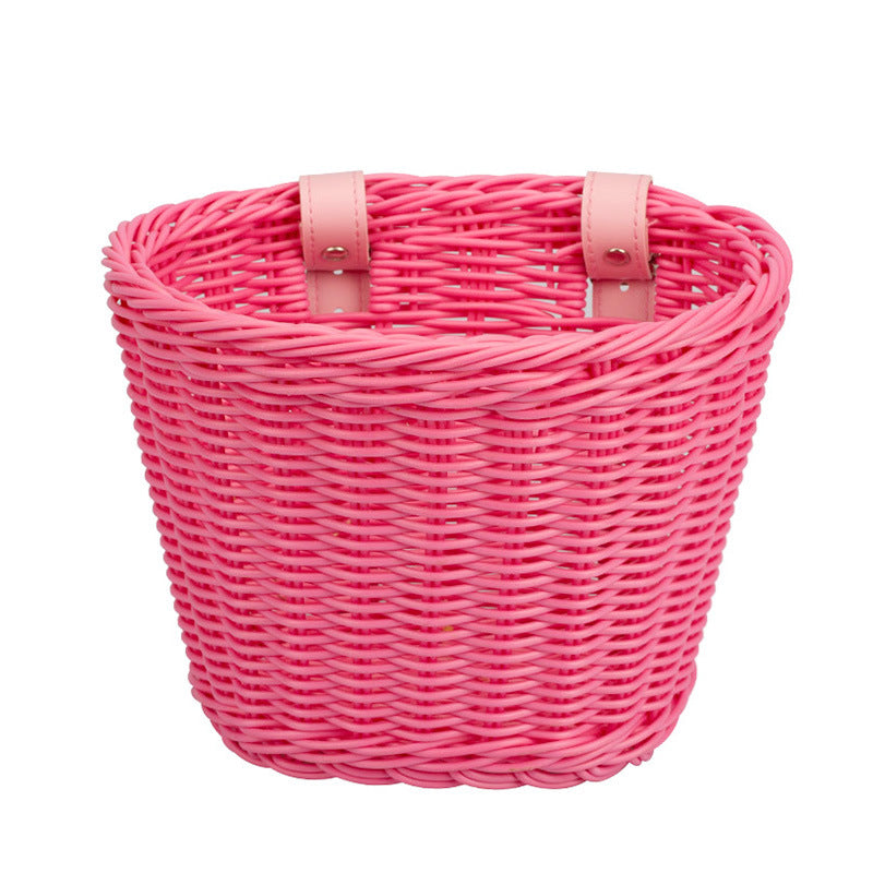 Women's bicycle basket with sturdy carrying handles Bowlift