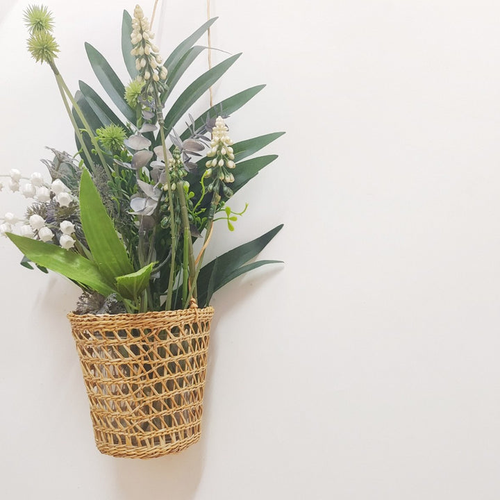 Decorative Woven Hanging Planter Bowlift