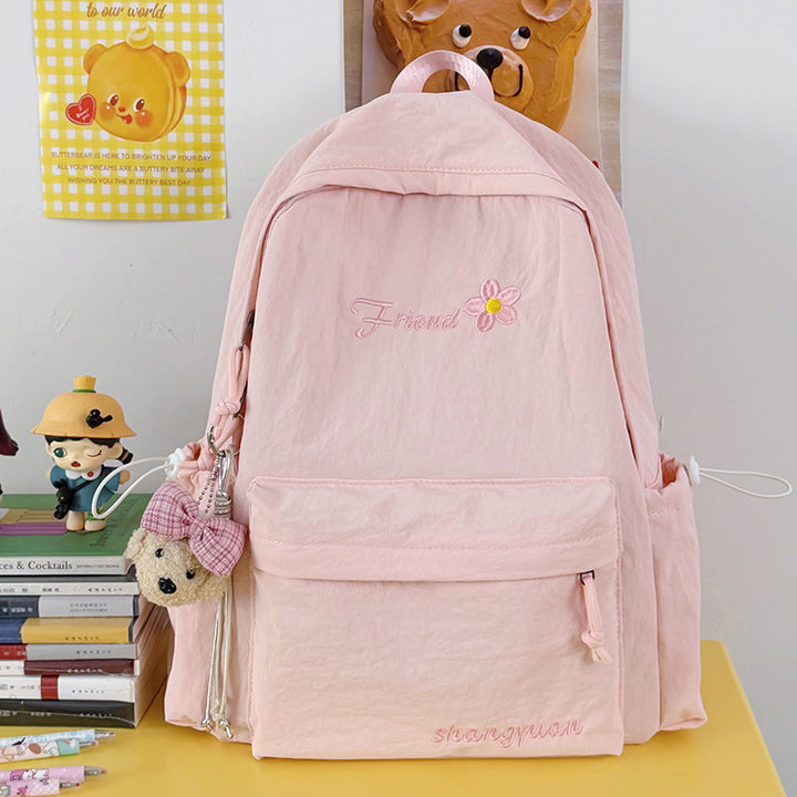 Cute Floral Design Backpack