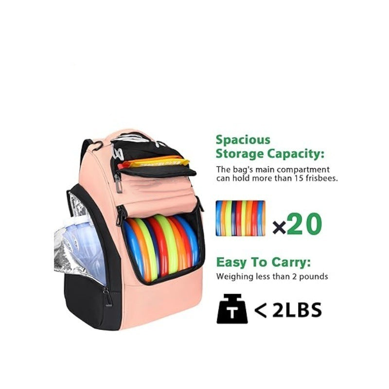 Multifunctional Disc Golf Backpack Bowlift