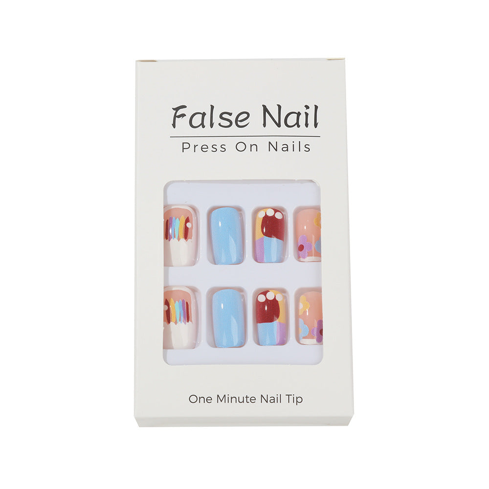 Creative Nail Art Set with Colorful Designs Bowlift