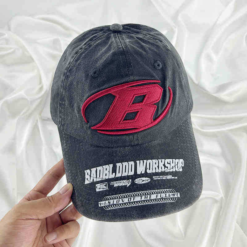 Men's Distressed Graphic Baseball Cap Bowlift 1784188336